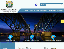 Tablet Screenshot of grand-island.ny.us